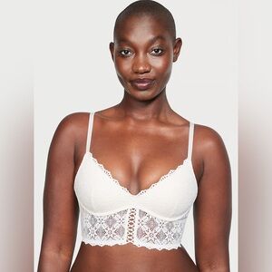 Push-Up Wireless Lace Bra Top